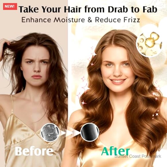 Double Layer Silk Bonnet Adjustable Non-Slip Sleep Cap Hair Care main image 5